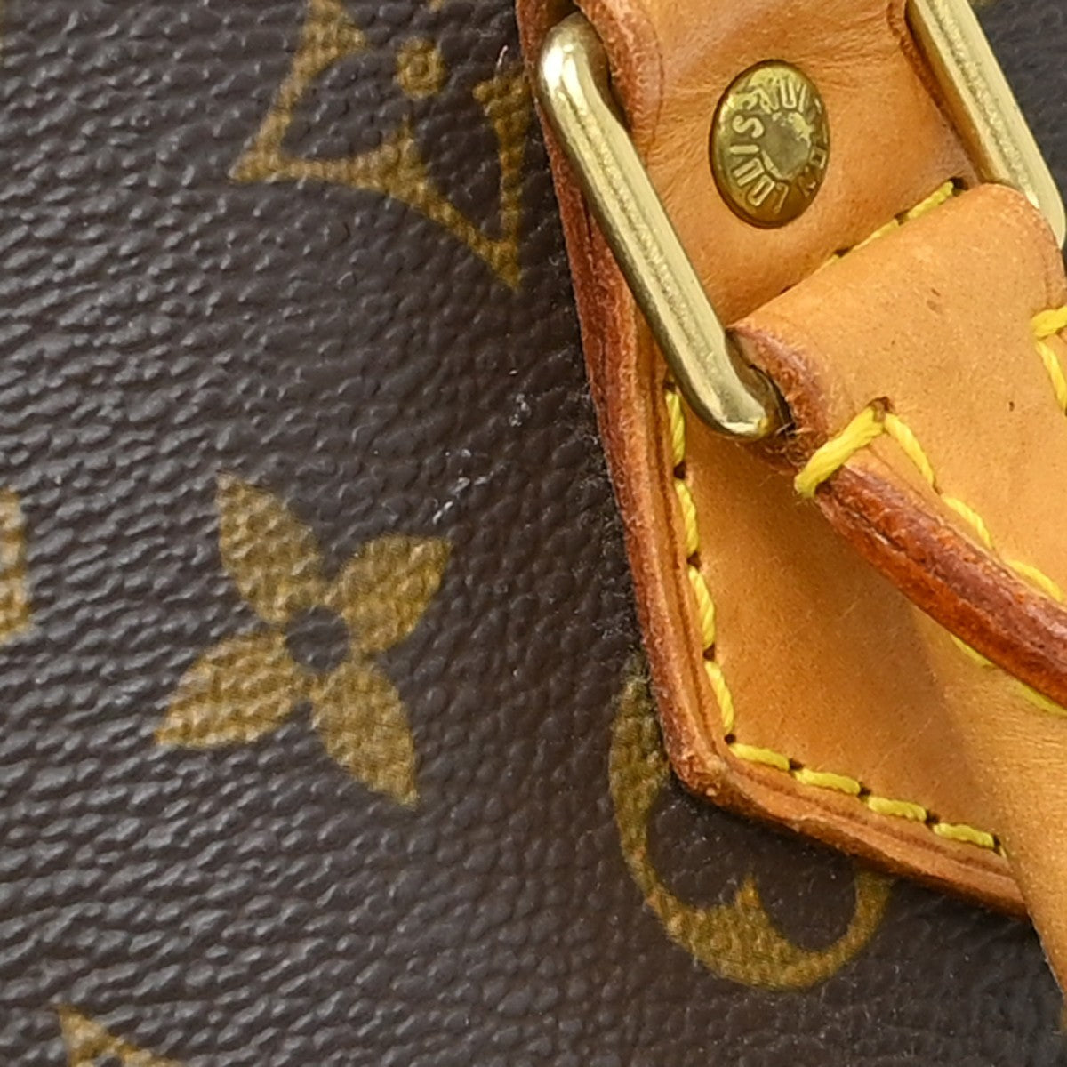 Louis Vuitton Alma Monogram Canvas Brown Canvas Handbag (Pre-Owned)