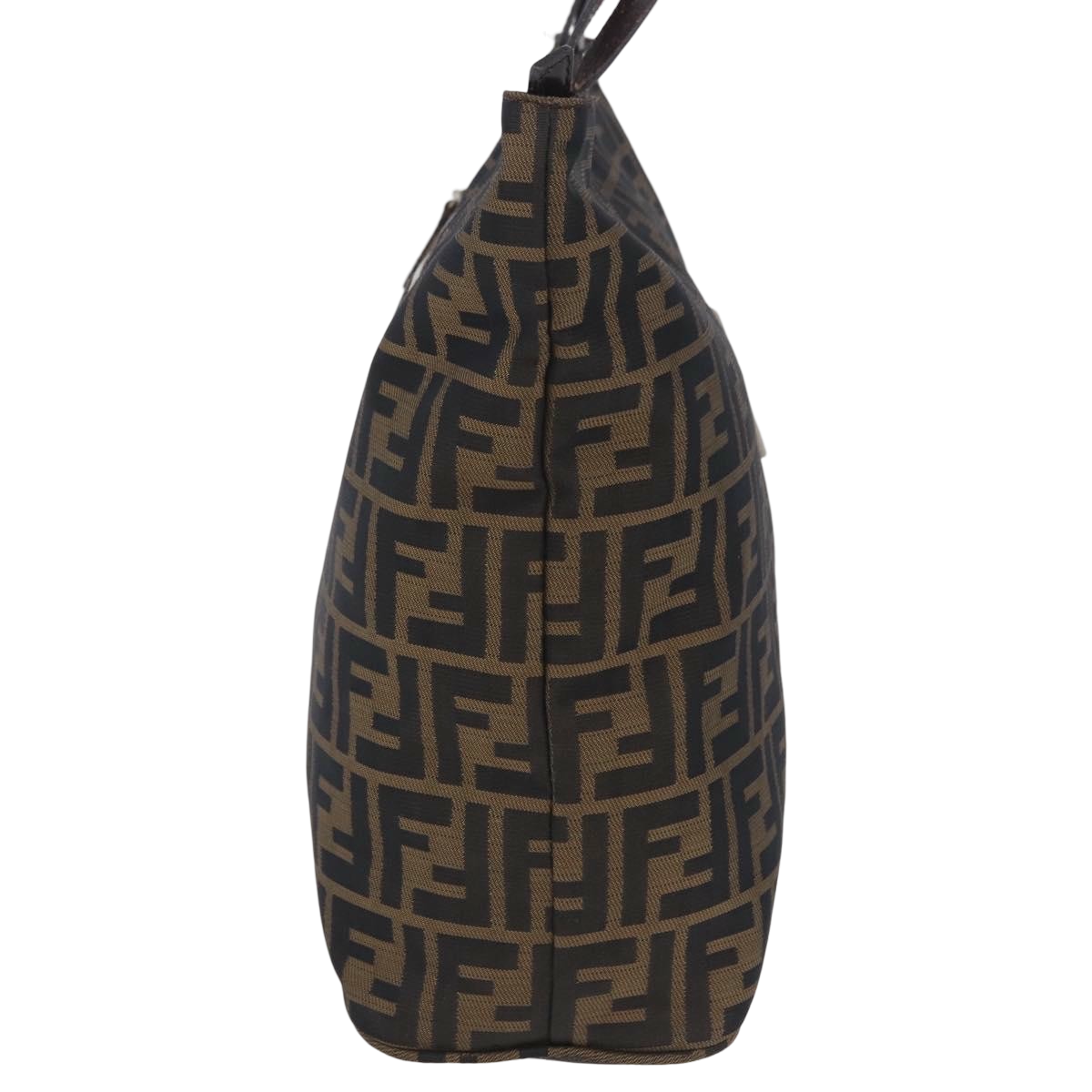 Fendi Zucca Canvas Brown Canvas Tote Bag Bag (Pre-Owned)