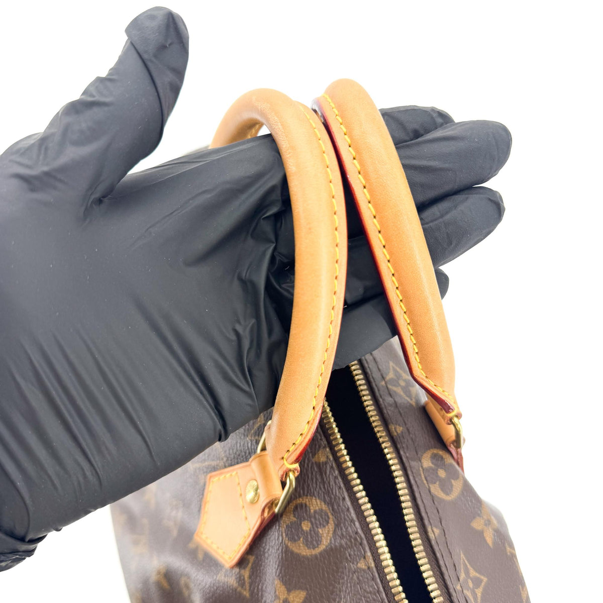 Louis Vuitton Speedy Bandouliere Monogram Canvas Brown Canvas Handbag (Pre-Owned)