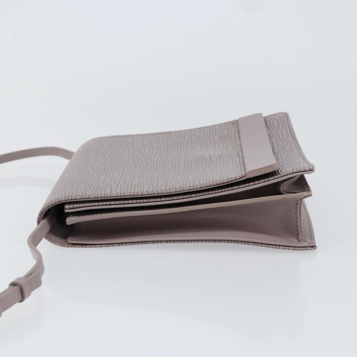 Louis Vuitton Biarritz Epi Leather Purple Leather Clutche & Pouche Bag (Pre-Owned)