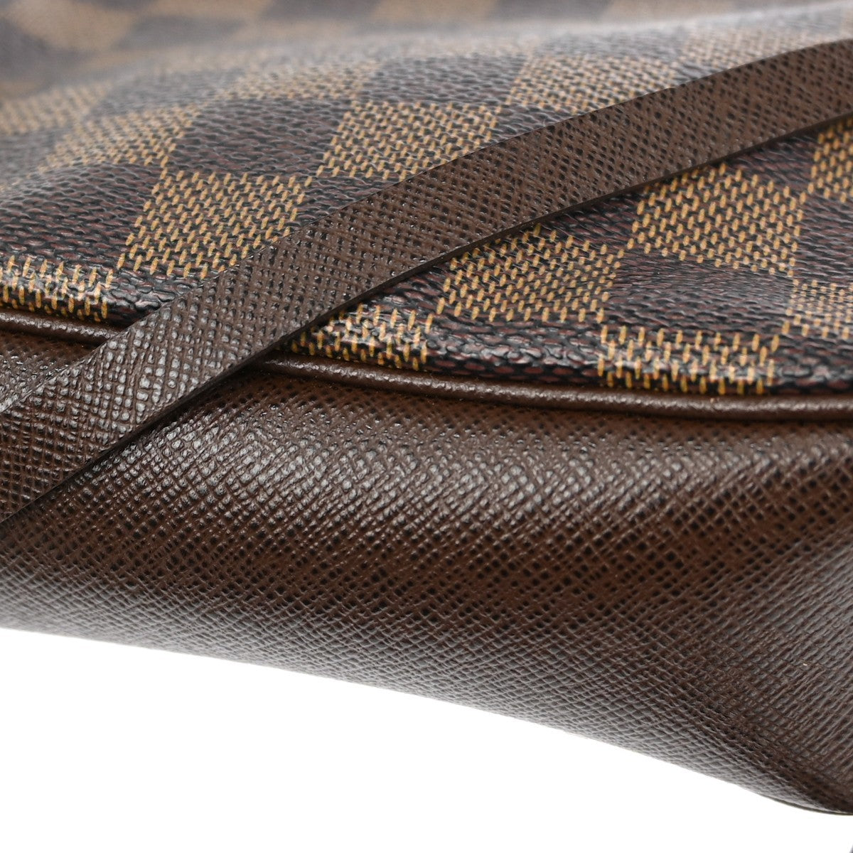 Louis Vuitton Trousse Make Up Damier Canvas Brown Canvas Clutche & Pouche Bag (Pre-Owned)