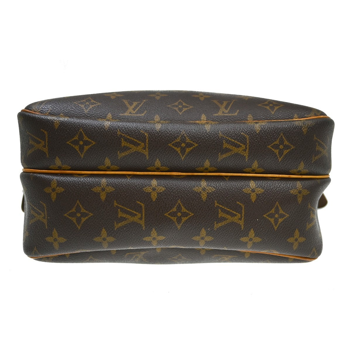 Louis Vuitton Reporter Monogram Brown Canvas Shoulder Bag Bag (Pre-Owned)