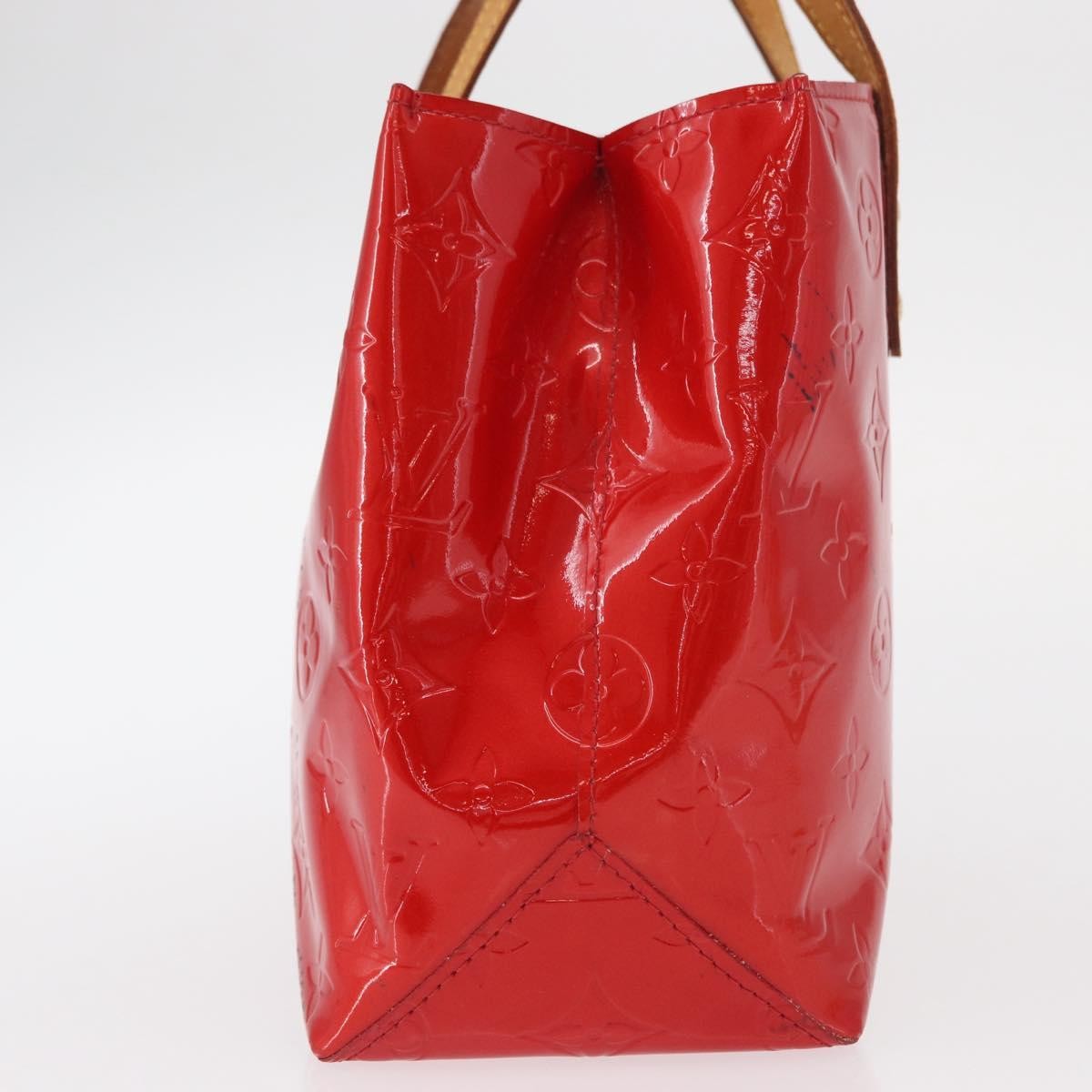 Louis Vuitton Reade Monogram Vernis Red Patent_Leather Handbag (Pre-Owned)