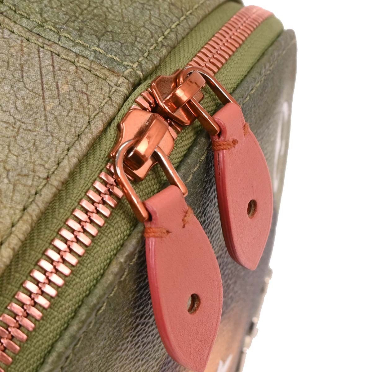 Louis Vuitton Palm Springs Limited Edition Jeff Koons Da Vinci Print Canvas Multicolour Canvas Backpack Bag (Pre-Owned)