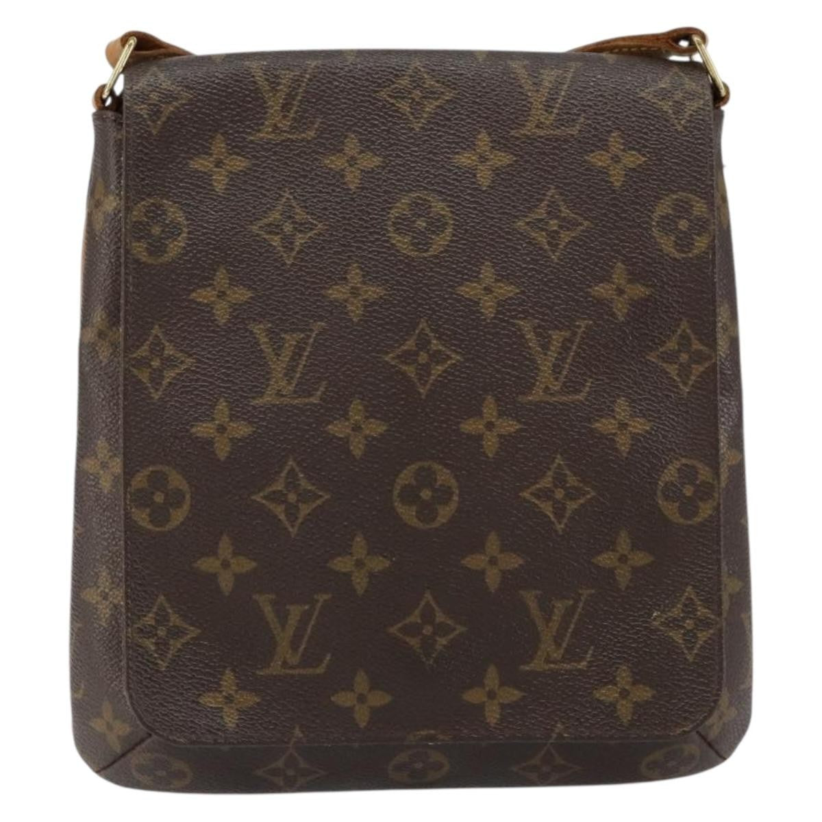 Louis Vuitton Musette Salsa Monogram Canvas Brown Canvas Shoulder Bag Bag (Pre-Owned)