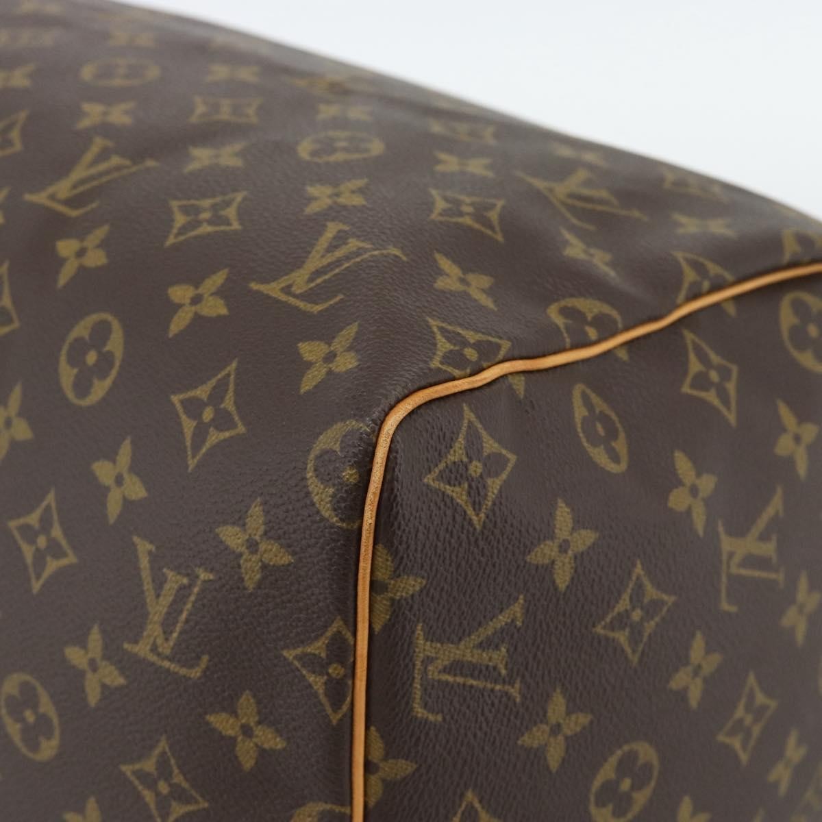 Louis Vuitton Speedy Monogram Canvas Brown Canvas Handbag (Pre-Owned)
