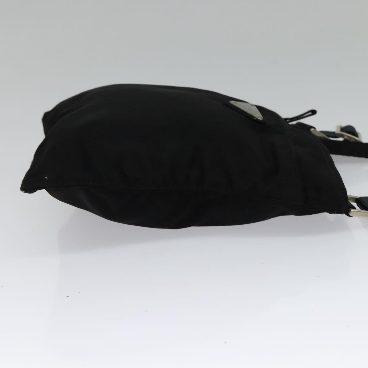 Prada Front Pocket Messenger Tessuto Black Nylon Shoulder Bag Bag (Pre-Owned)