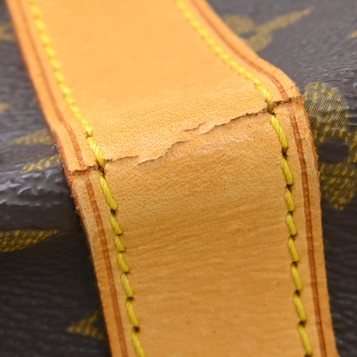 Louis Vuitton Keepall Bandouliere Monogram Canvas Brown Canvas Travel Bag Bag (Pre-Owned)