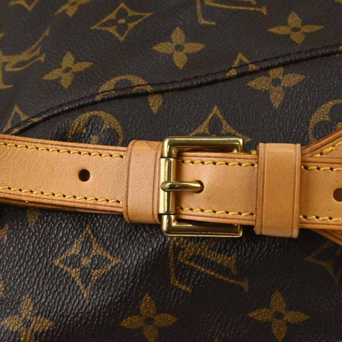 Louis Vuitton Vintage Montsouris Monogram Canvas Brown Canvas Backpack Bag (Pre-Owned)
