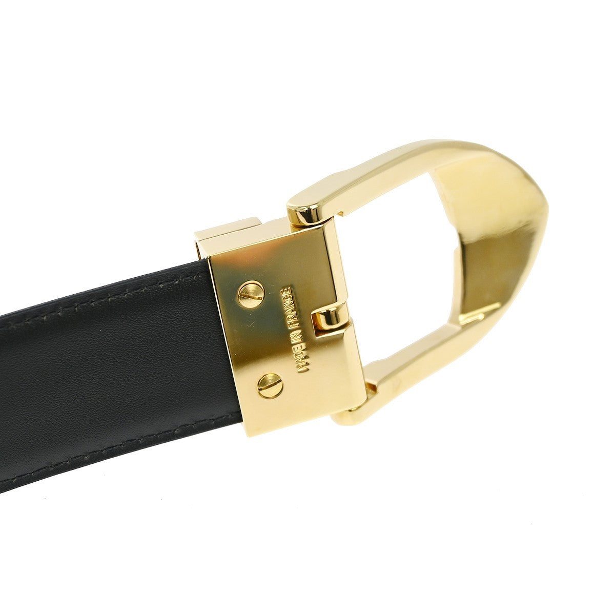 Louis Vuitton Classique Belt Epi Leather Black Leather Belts Accessory (Pre-Owned)
