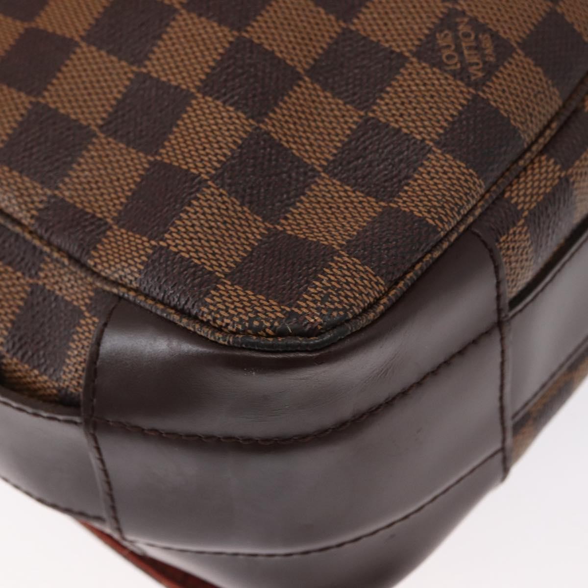 Louis Vuitton Bastille Damier Ebene Brown Canvas Shoulder Bag Bag (Pre-Owned)