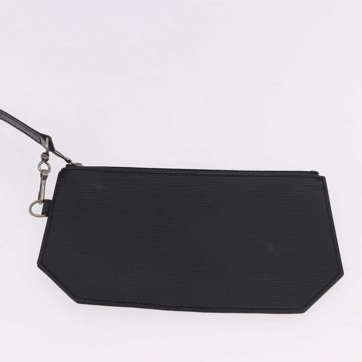 Louis Vuitton Vintage Sac D'epaule Epi Leather Black Leather Shoulder Bag Bag (Pre-Owned)