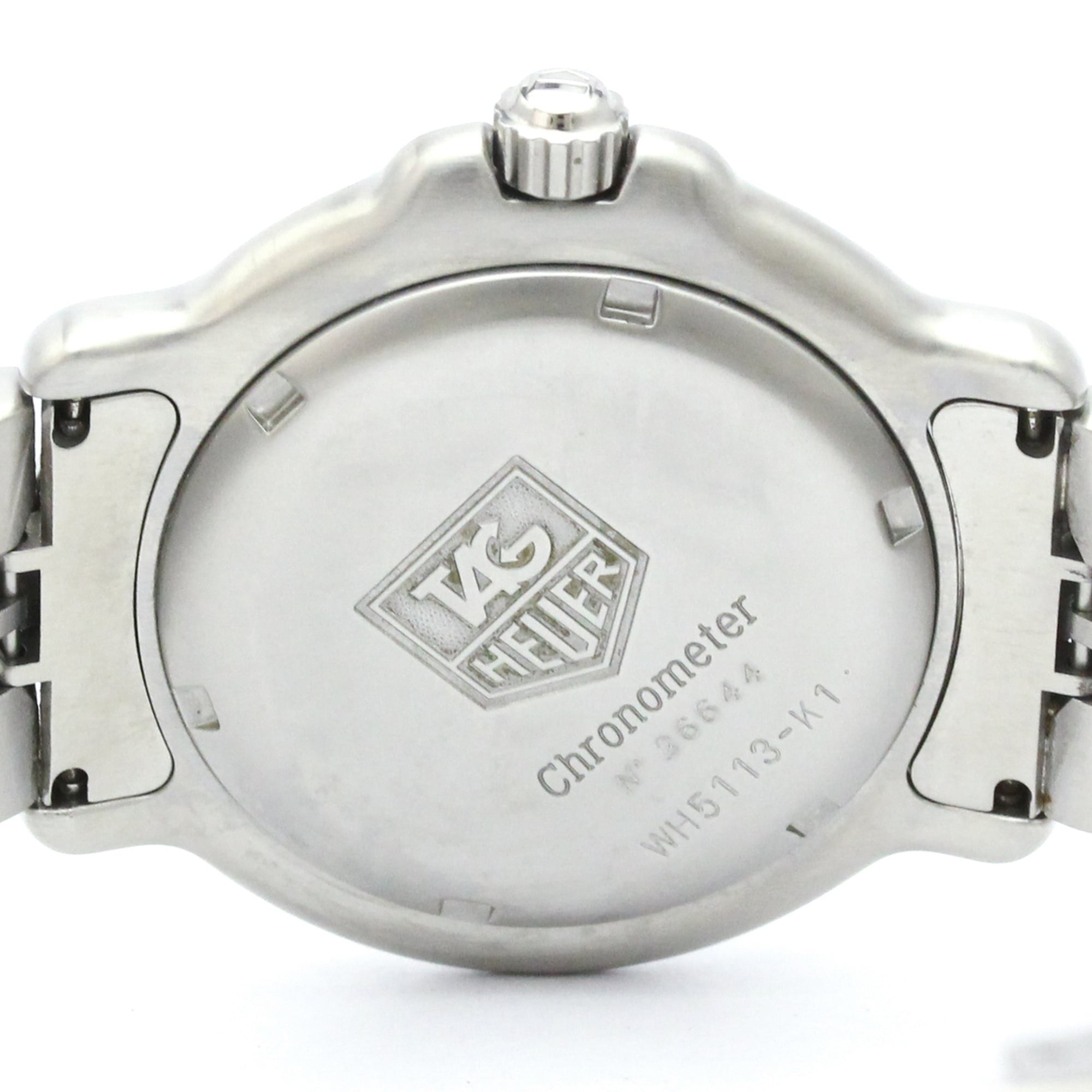 Tag Heuer 6000 Chronometer Stainless Steel Watch (Pre-Owned)