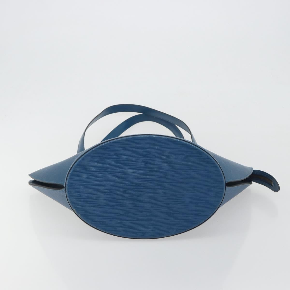 Louis Vuitton Saint Jacques Epi Blue Leather Shoulder Bag Bag (Pre-Owned)