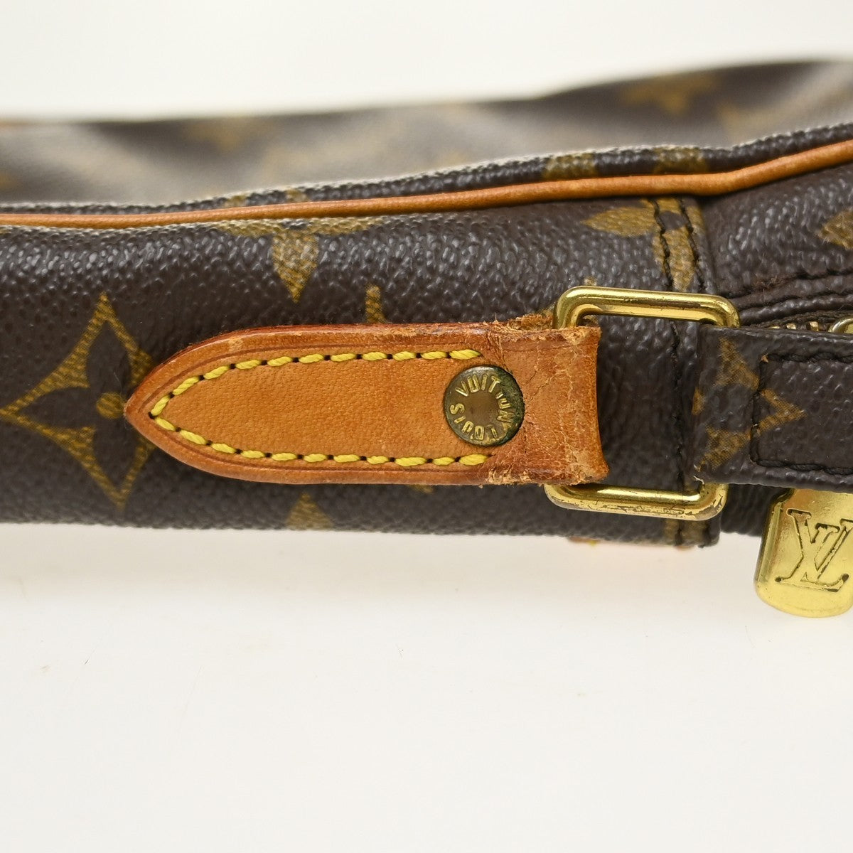 Louis Vuitton Danube Monogram Canvas Brown Canvas Handbag (Pre-Owned)