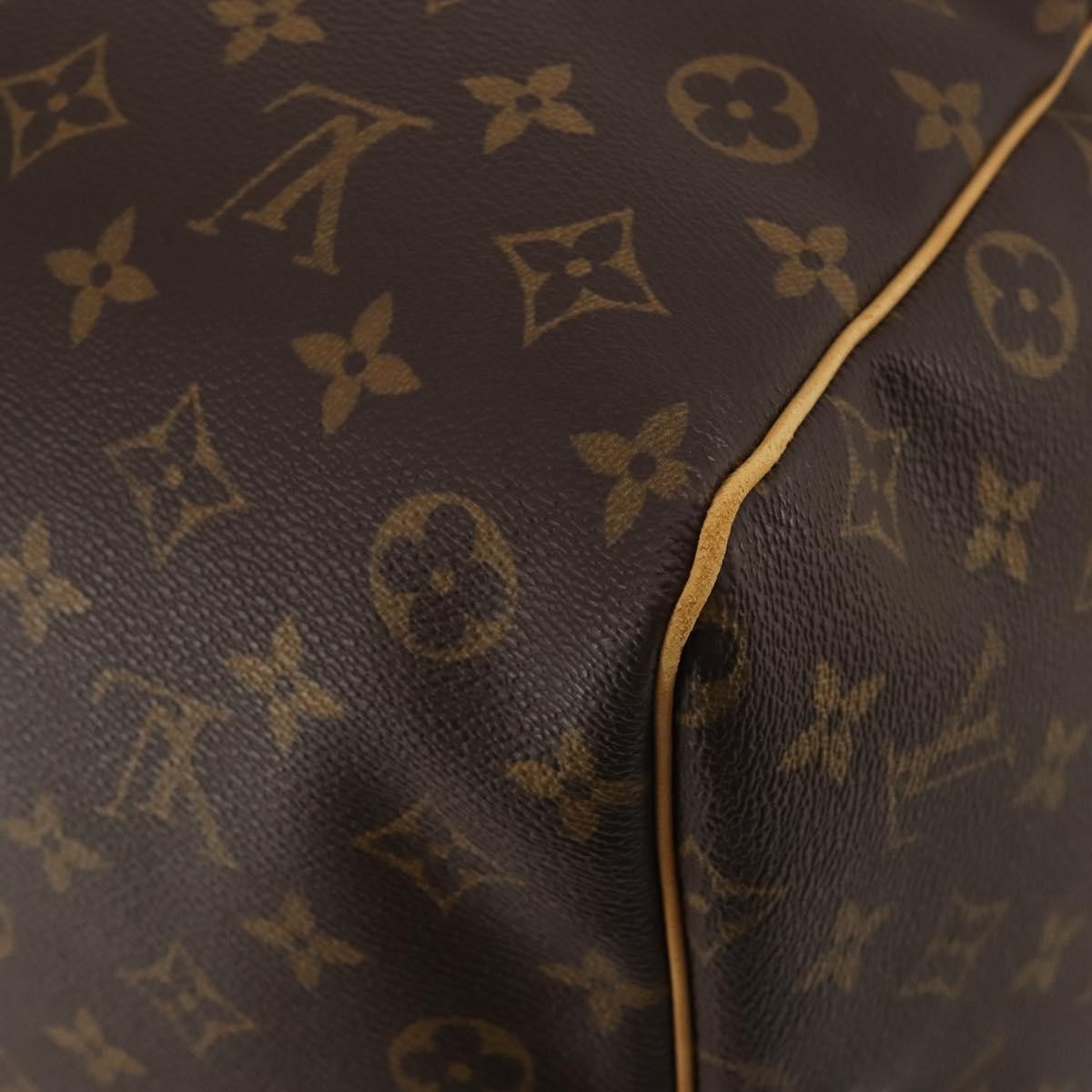 Louis Vuitton Keepall Monogram Canvas Brown Canvas Travel Bag Bag (Pre-Owned)