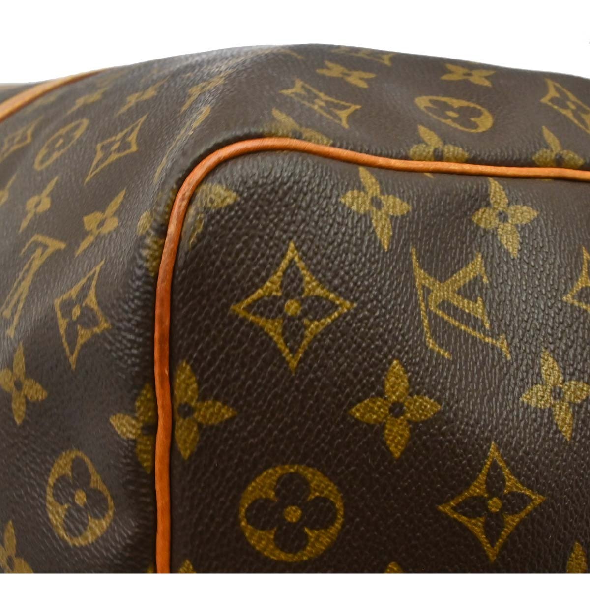 Louis Vuitton Keepall Monogram Canvas Brown Canvas Travel Bag Bag (Pre-Owned)