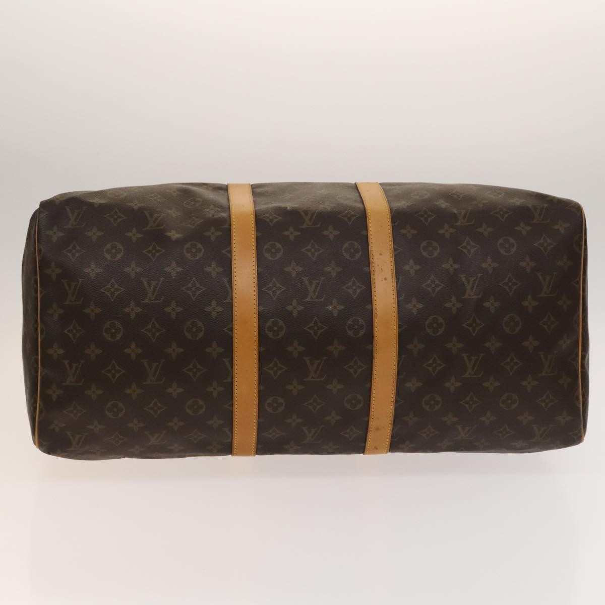 Louis Vuitton Keepall Monogram Canvas Brown Canvas Travel Bag Bag (Pre-Owned)