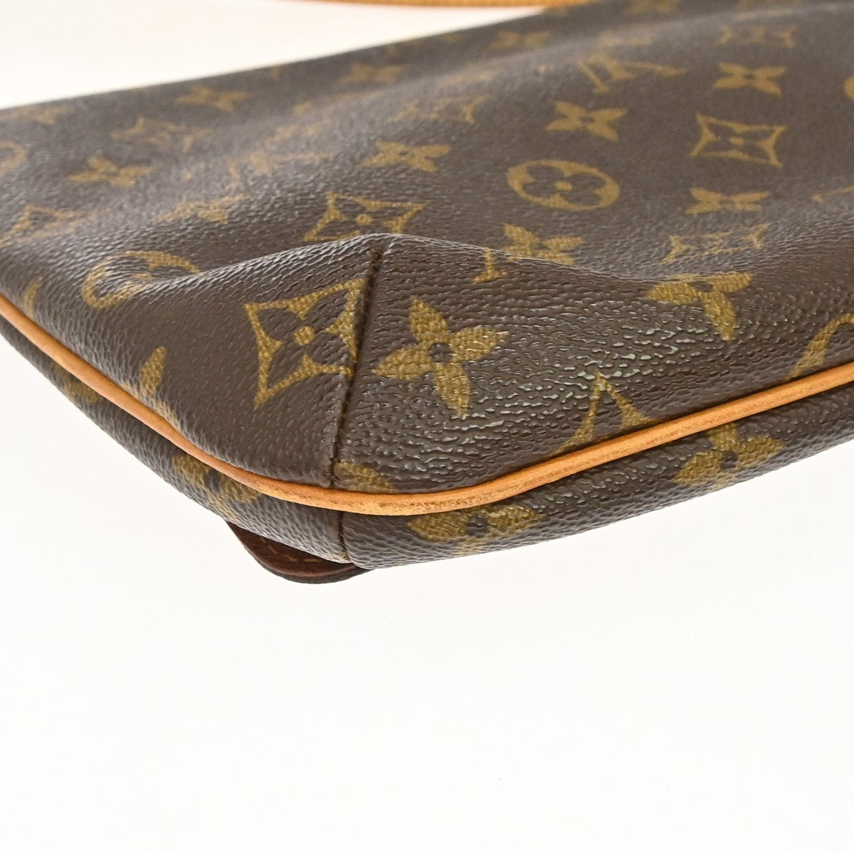 Louis Vuitton Musette Tango Monogram Canvas Brown Canvas Shoulder Bag Bag (Pre-Owned)