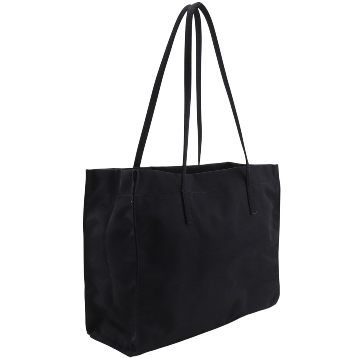 Fendi Vintage Ff Nylon Black Nylon Tote Bag Bag (Pre-Owned)