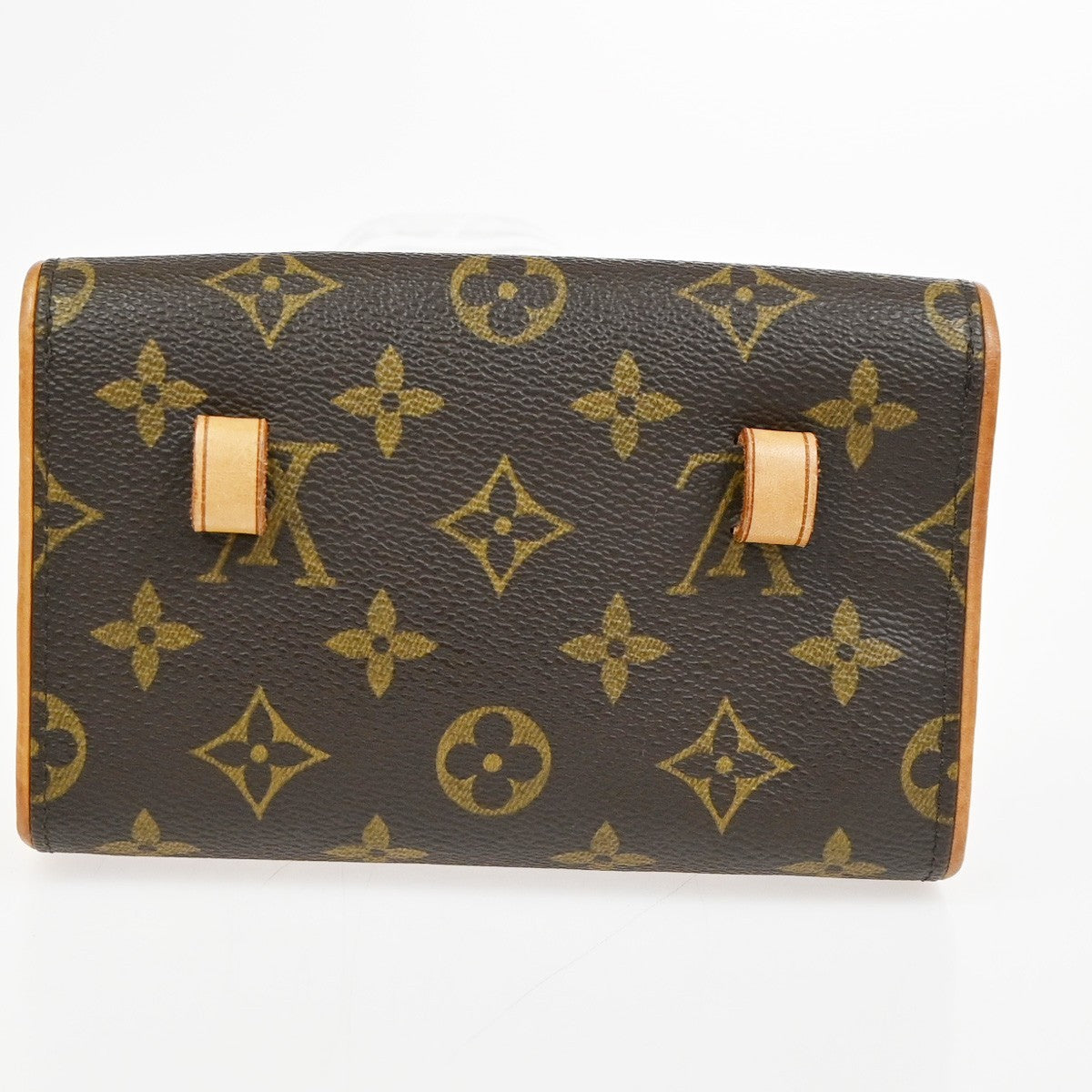 Louis Vuitton Florentine Waist Monogram Canvas Brown Canvas Clutche & Pouche Bag (Pre-Owned)
