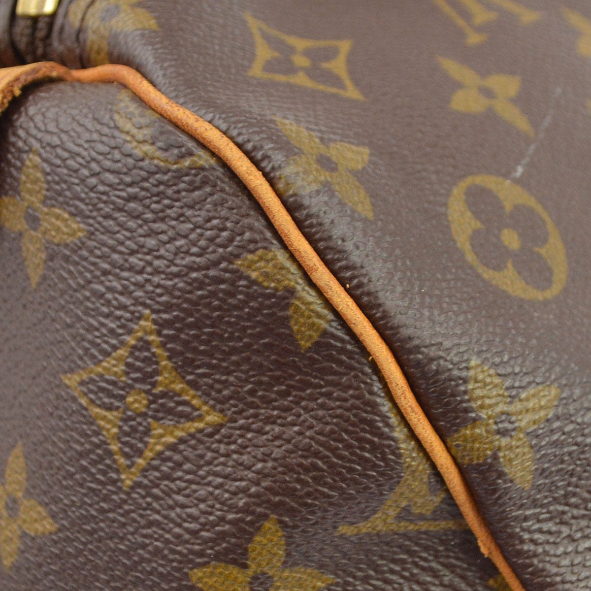 Louis Vuitton Keepall Monogram Canvas Brown Canvas Travel Bag Bag (Pre-Owned)