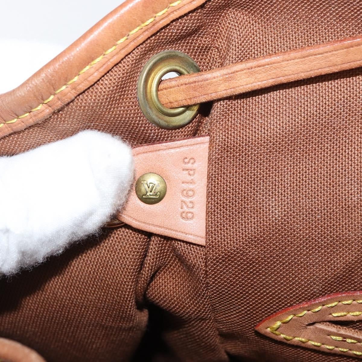 Louis Vuitton Vintage Montsouris Monogram Canvas Brown Canvas Backpack Bag (Pre-Owned)
