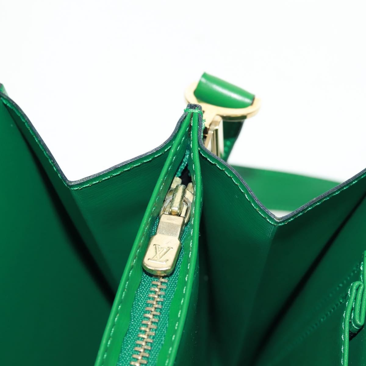 Louis Vuitton Capucines Epi Leather Green Leather Shoulder Bag Bag (Pre-Owned)