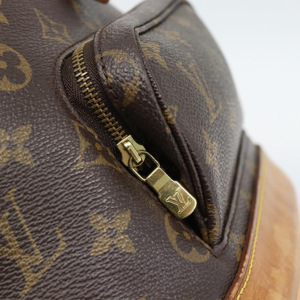 Louis Vuitton Vintage Montsouris Monogram Canvas Brown Canvas Backpack Bag (Pre-Owned)
