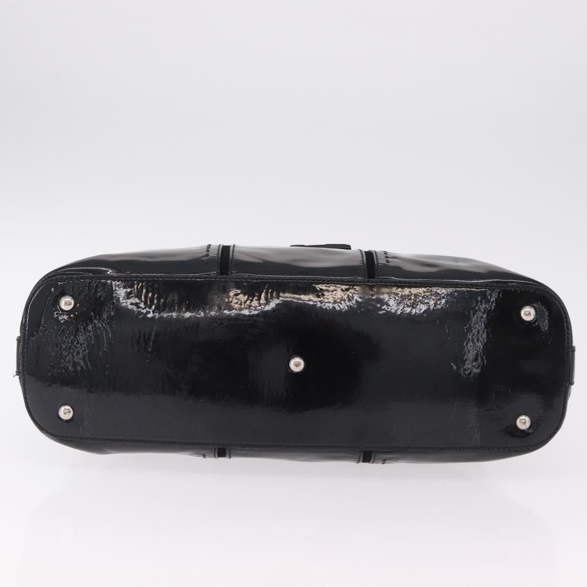 Saint Laurent Muse Patent Black Patent_Leather Shoulder Bag Bag (Pre-Owned)