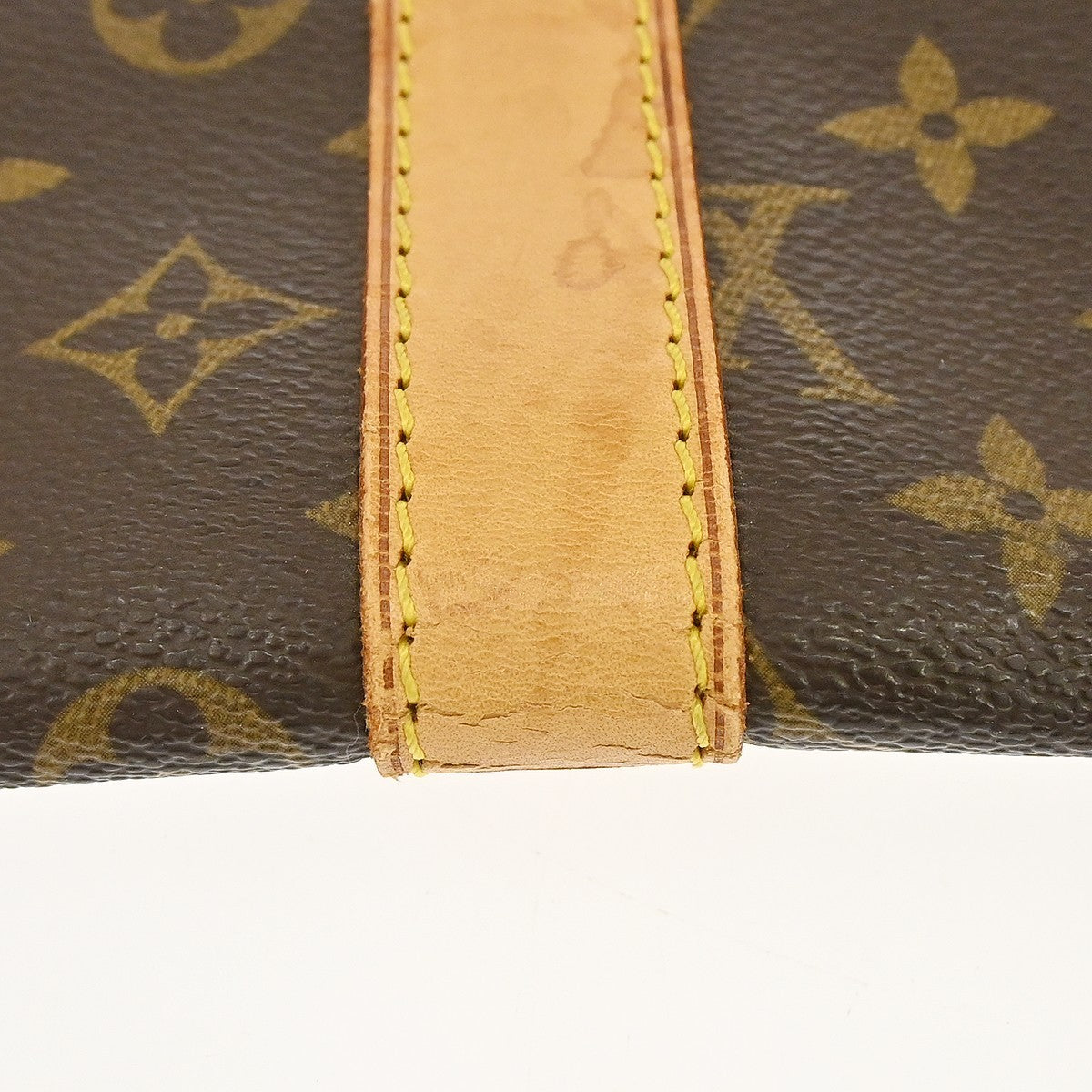 Louis Vuitton Keepall Monogram Canvas Brown Canvas Travel Bag Bag (Pre-Owned)