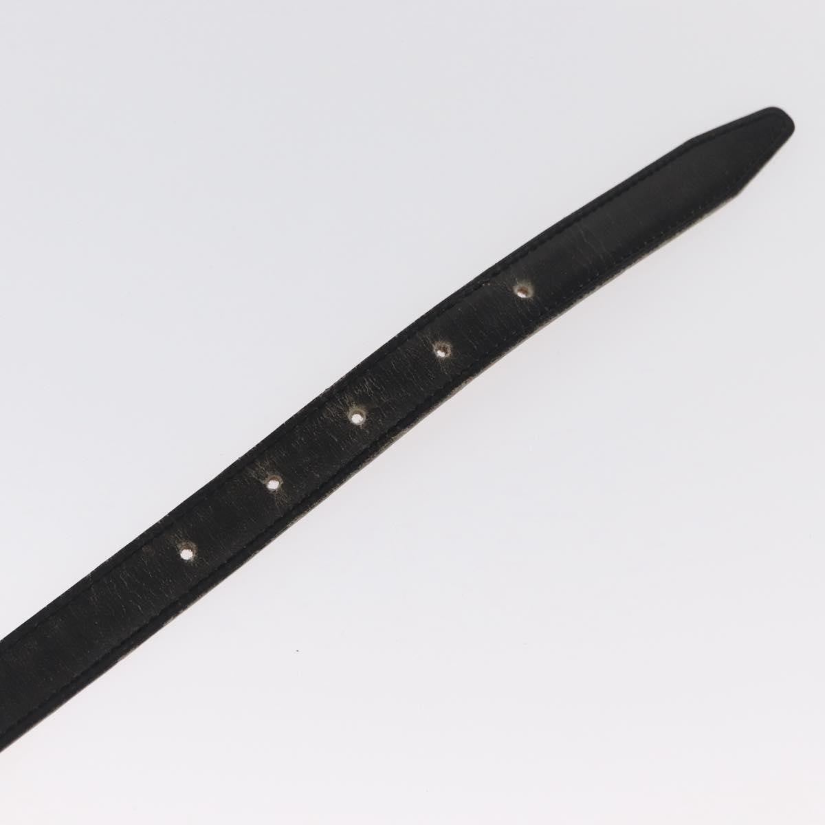 Hermes Constance Reversible Belt Leather Black Leather Belts Accessory (Pre-Owned)