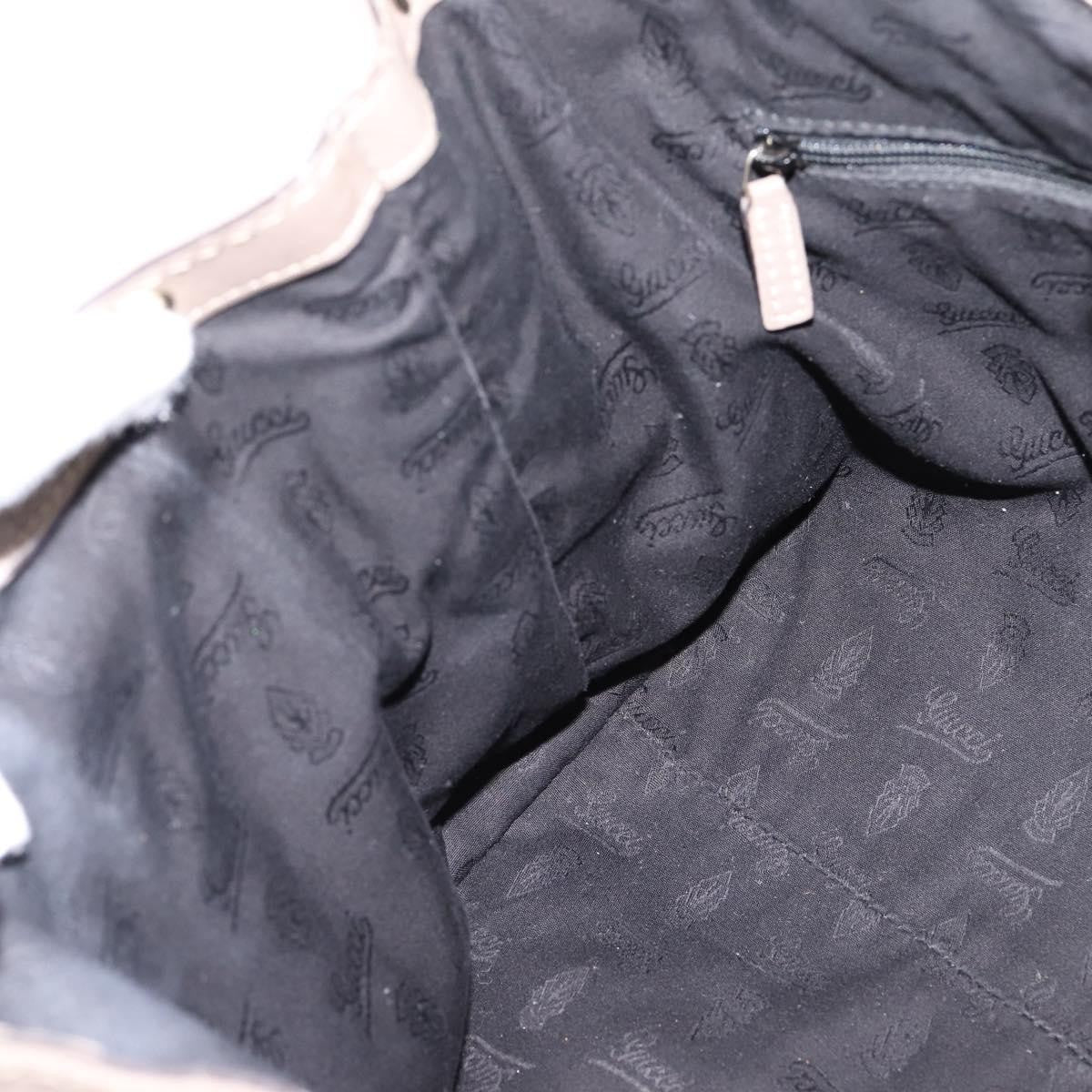Gucci Sukey Guccissima Leather Gray Leather Tote Bag Bag (Pre-Owned)