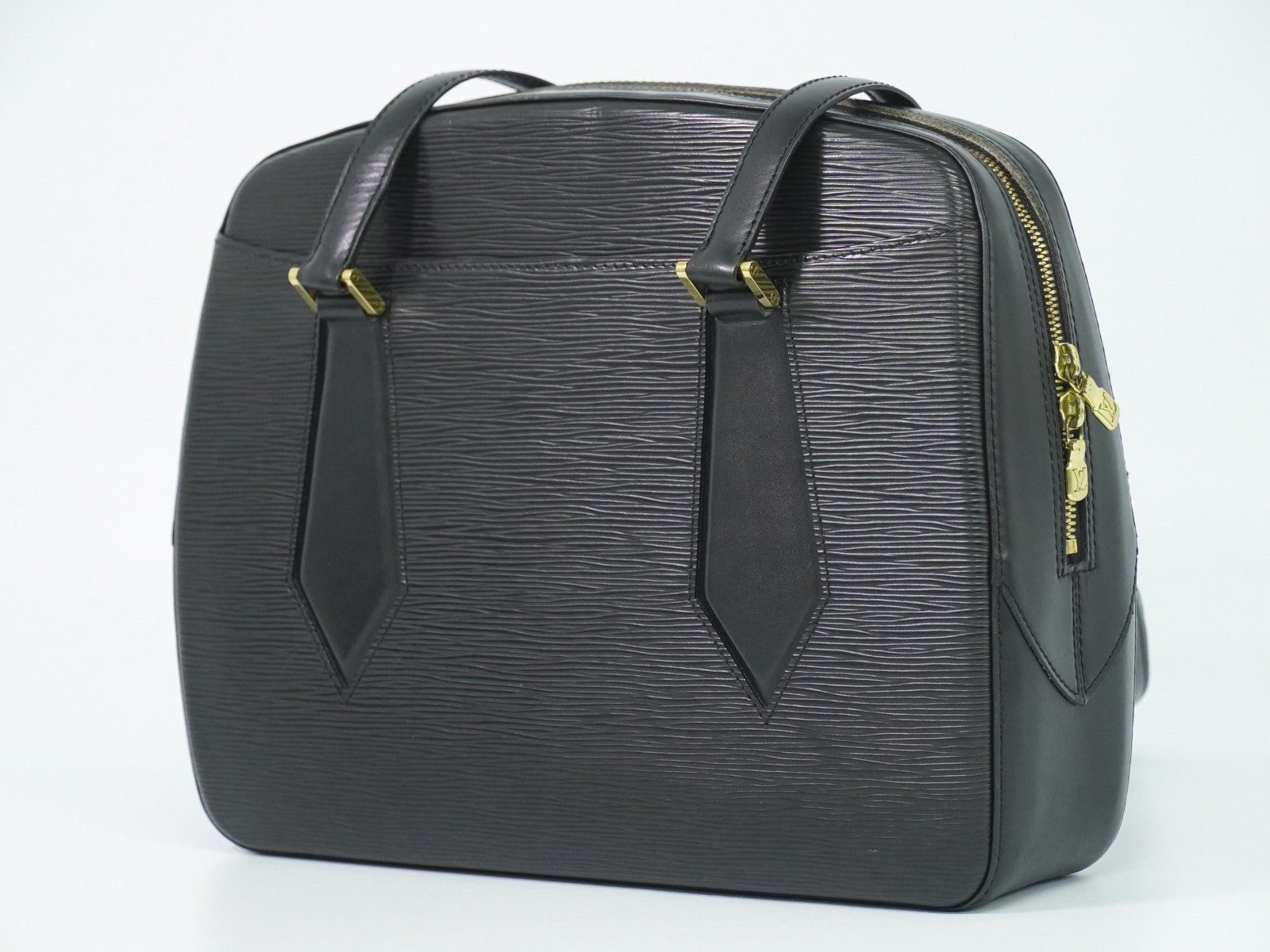 Louis Vuitton Voltaire Epi Leather Black Leather Shoulder Bag Bag (Pre-Owned)