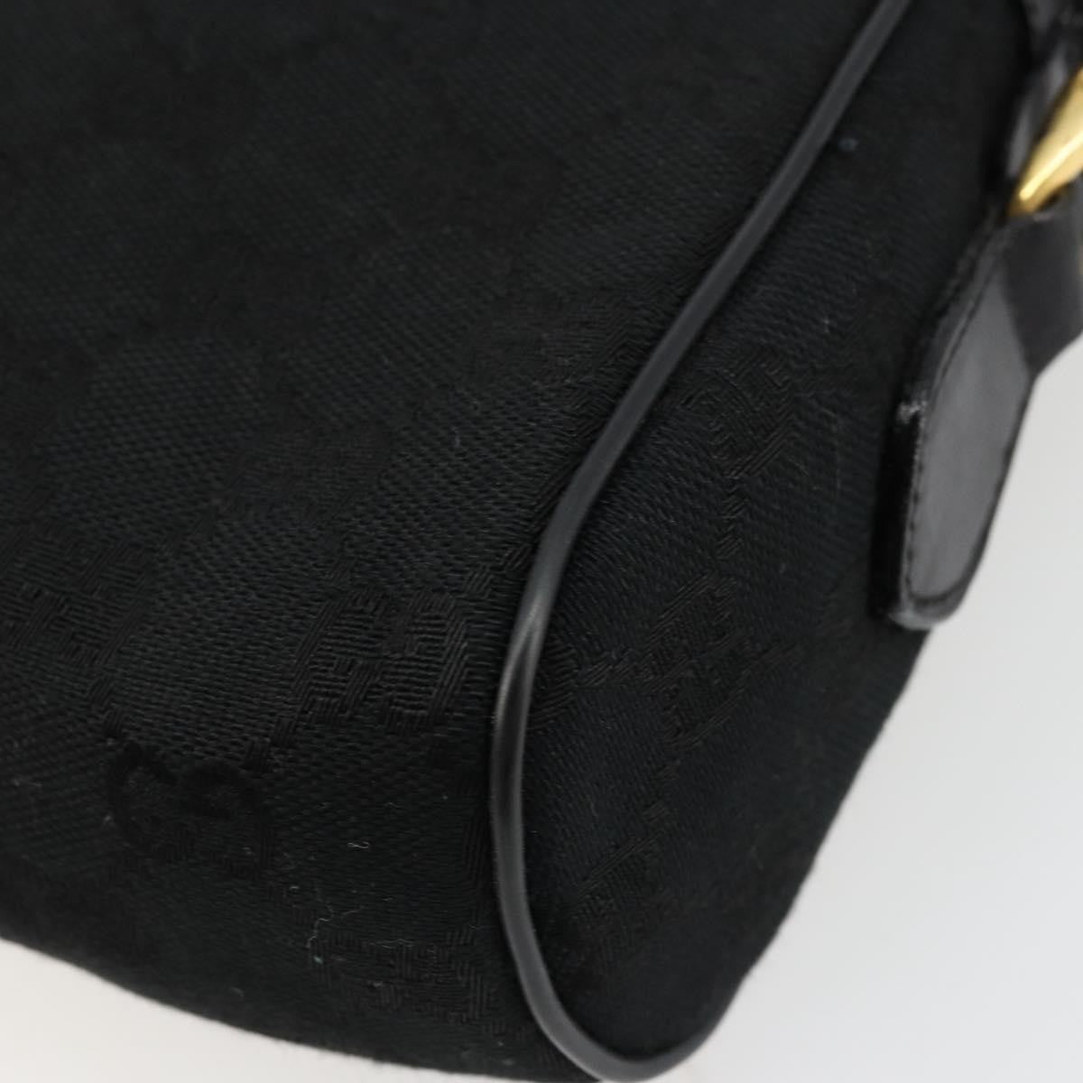 Gucci Ophidia Gg Canvas Black Canvas Shoulder Bag Bag (Pre-Owned)