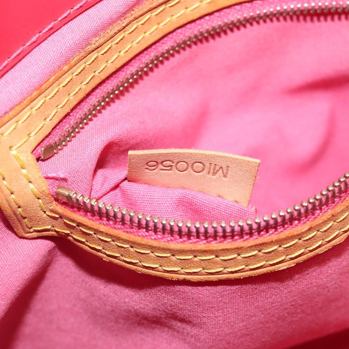Louis Vuitton Reade Monogram Vernis Pink Patent_Leather Handbag (Pre-Owned)