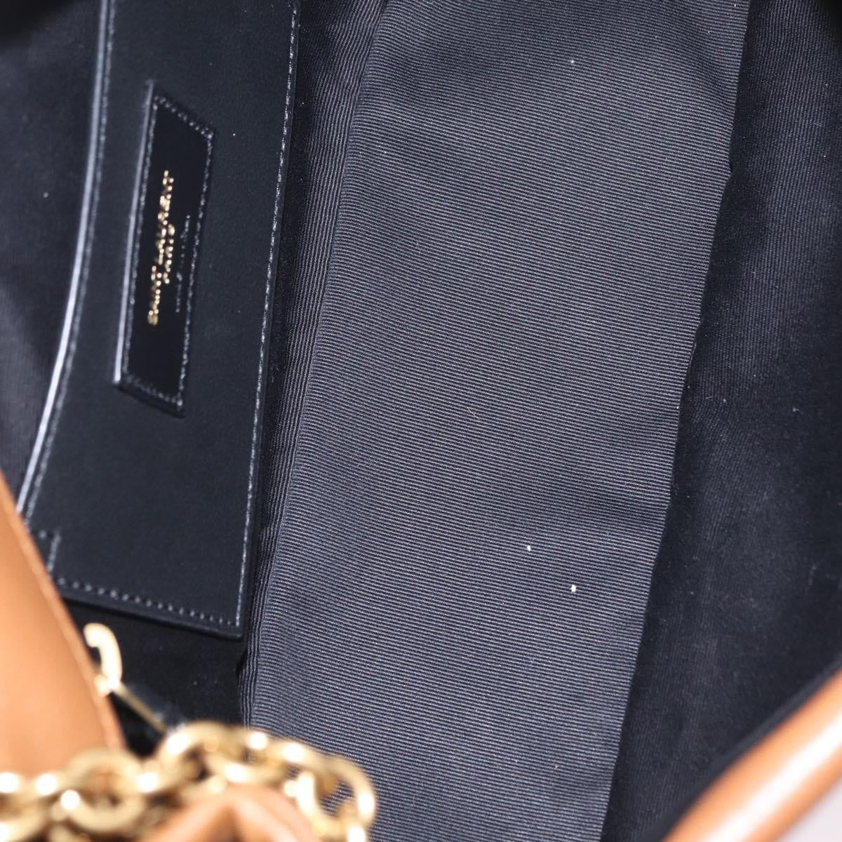 Saint Laurent Jamie 4.3 Quilted Leather Brown Leather Shoulder Bag Bag (Pre-Owned)