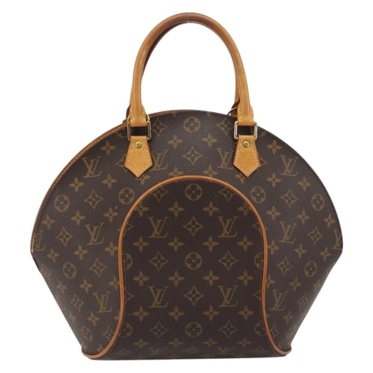 Louis Vuitton Ellipse Monogram Canvas Brown Canvas Handbag (Pre-Owned)