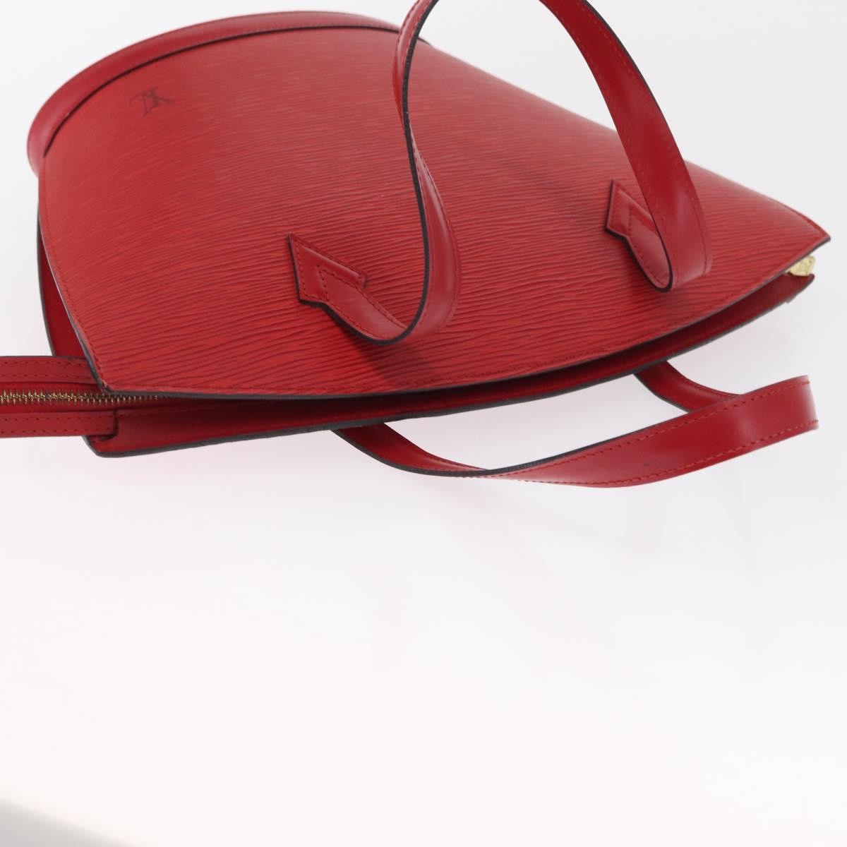 Louis Vuitton Saint Jacques Epi Leather Red Leather Handbag (Pre-Owned)