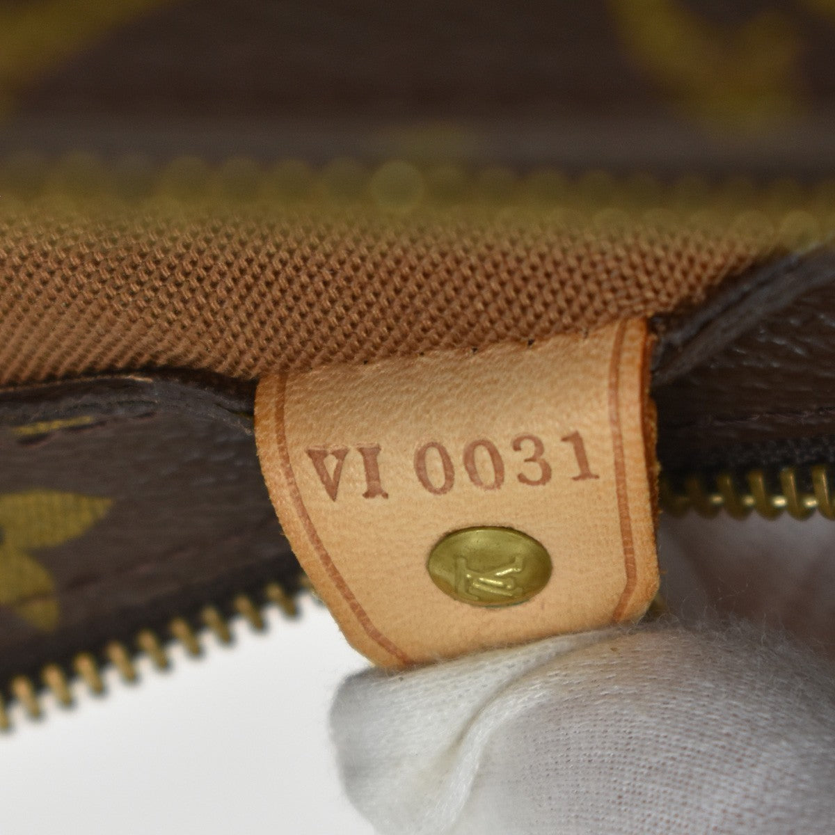 Louis Vuitton Cabas Piano Monogram Canvas Brown Canvas Tote Bag Bag (Pre-Owned)