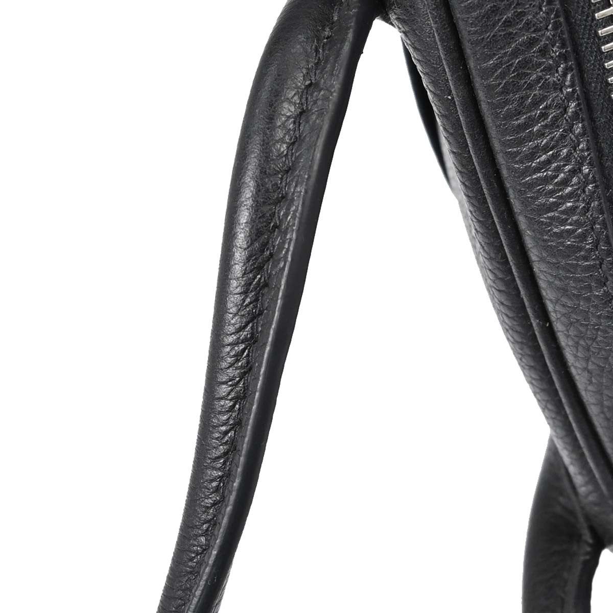 Hermes Lindy Clemence Black Leather Shoulder Bag Bag (Pre-Owned)