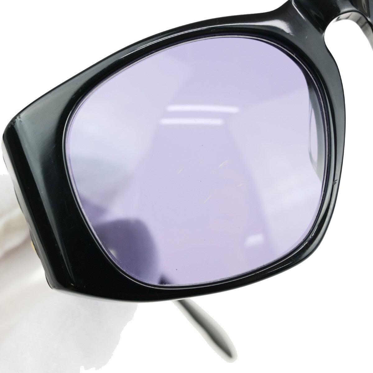 Chanel Logo Cc Plastic Black Plastic Sunglasse Accessory (Pre-Owned)