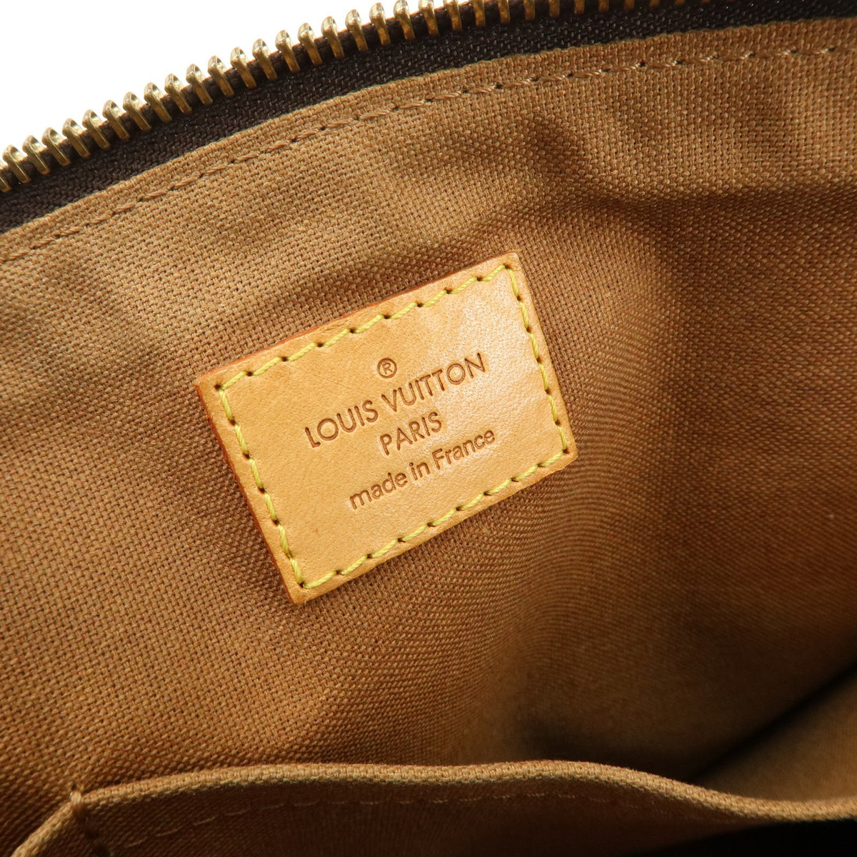 Louis Vuitton Popincourt Monogram Canvas Brown Canvas Shoulder Bag Bag (Pre-Owned)