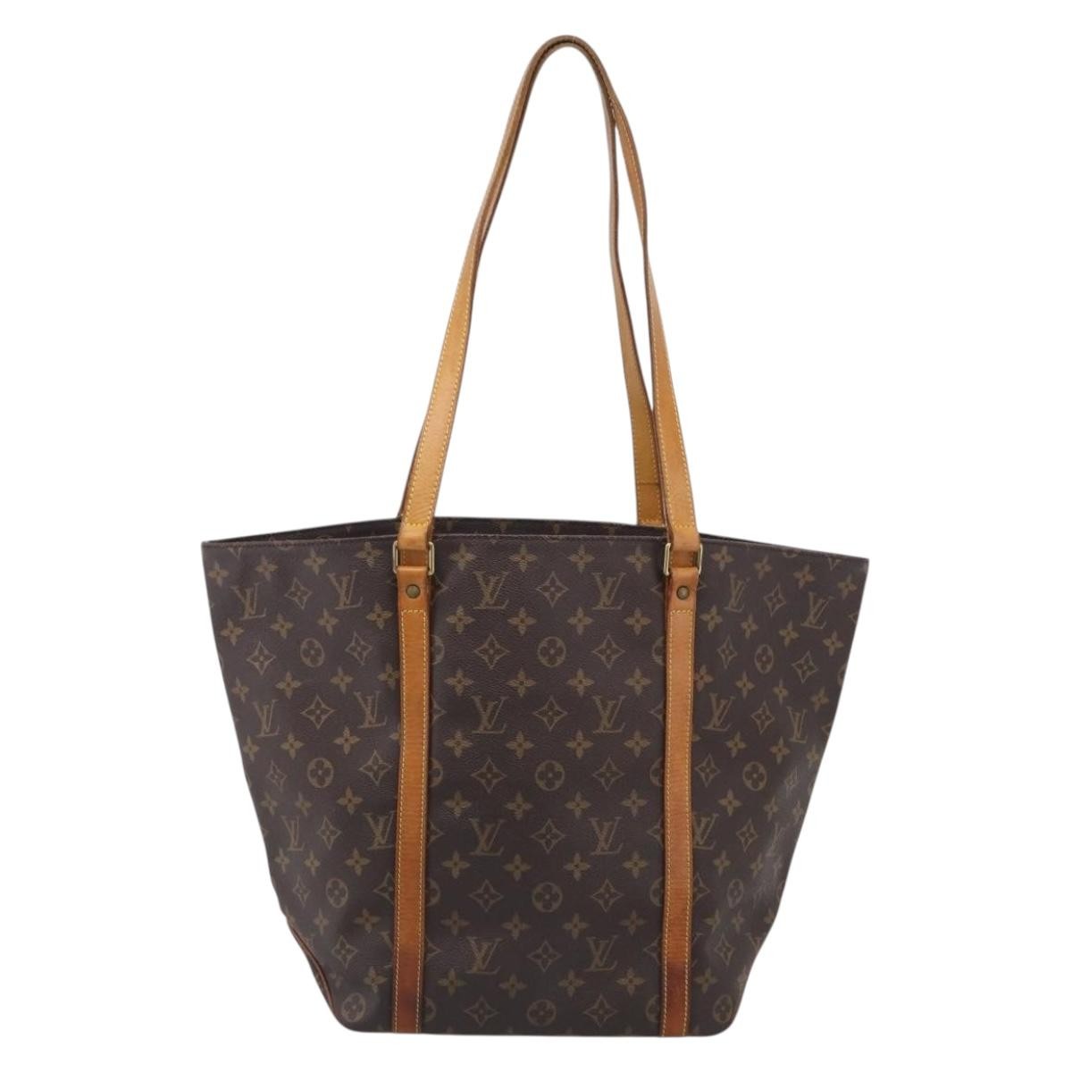 Louis Vuitton Shopping Sac Monogram Canvas Multicolour Canvas Handbag (Pre-Owned)