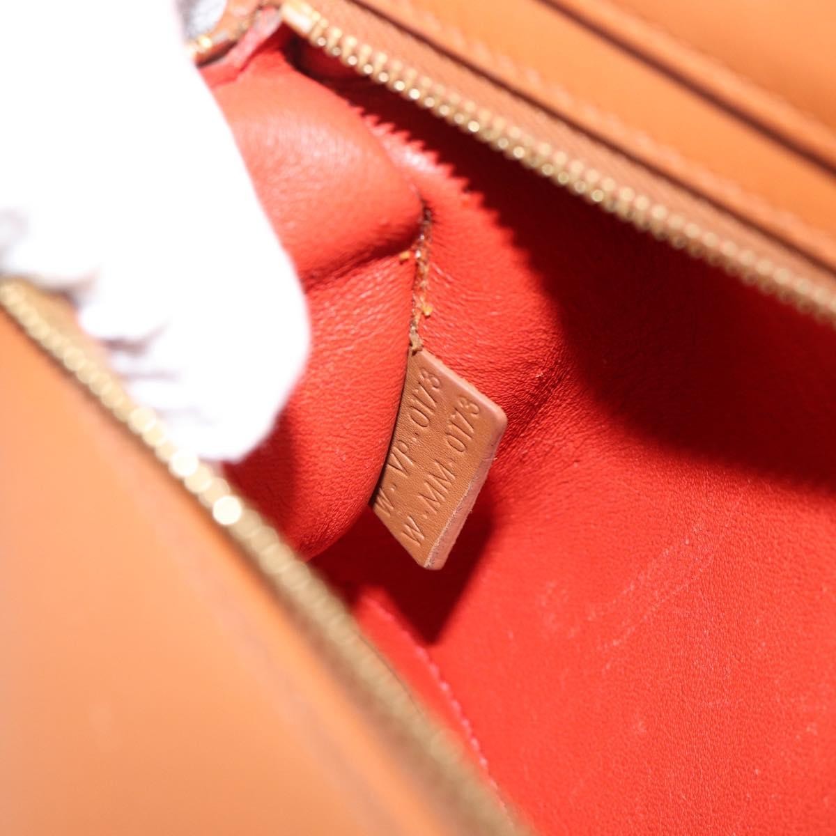 Celine Trapeze Leather With Suede Brown Leather Handbag (Pre-Owned)