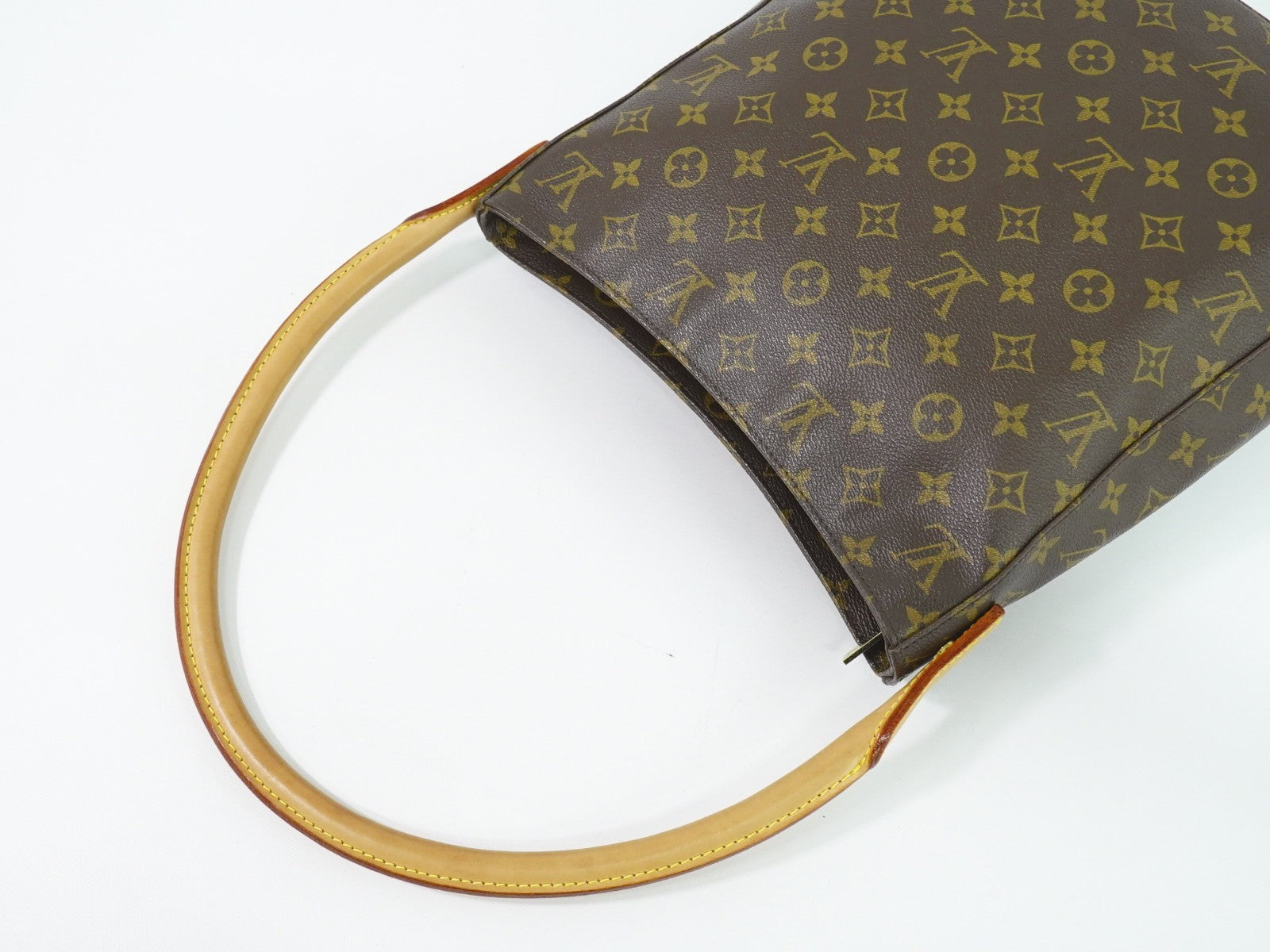 Louis Vuitton Monogram Looping Monogram Canvas Brown Canvas Shoulder Bag Bag (Pre-Owned)