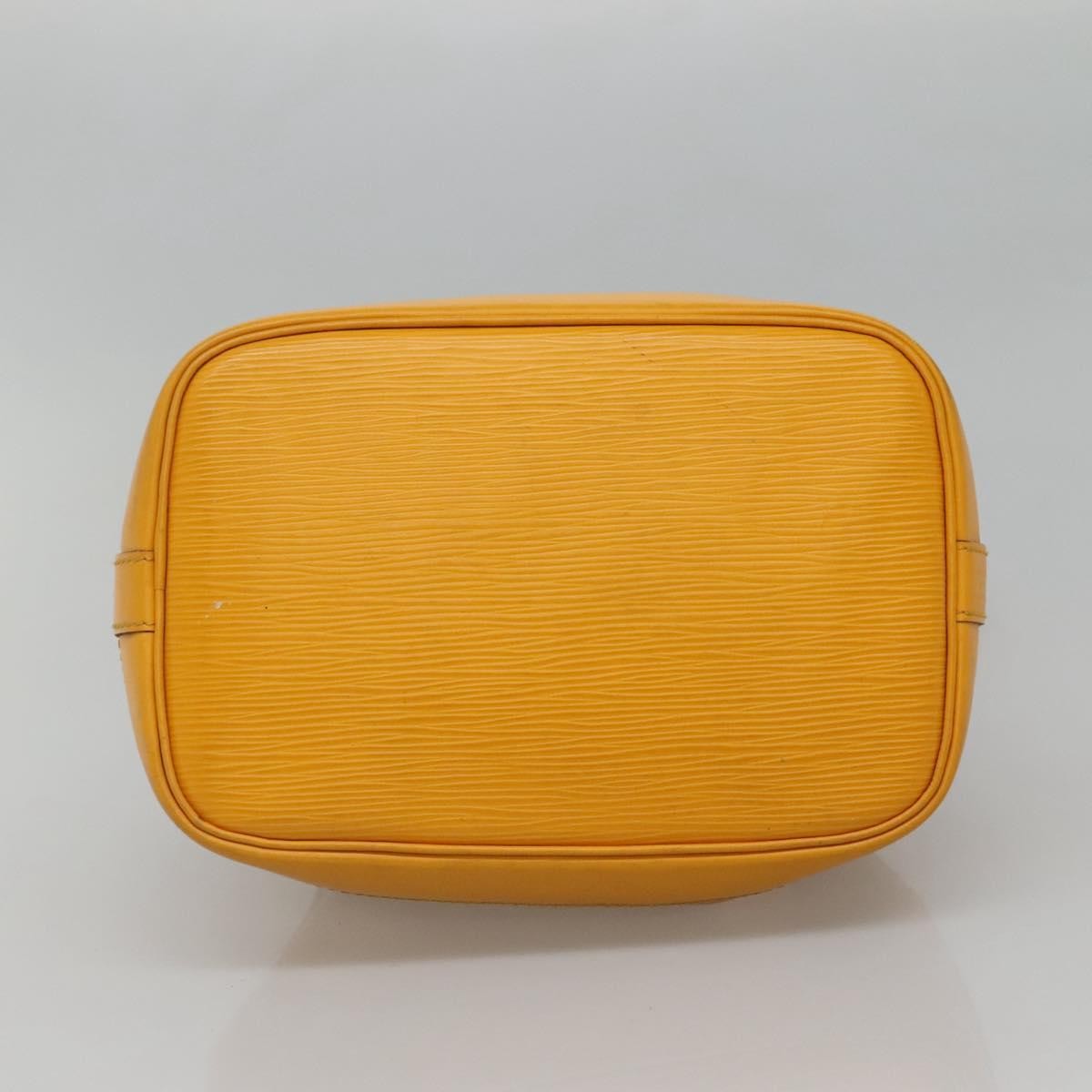 Louis Vuitton Petit Noe Nm Epi Leather Yellow Leather Shoulder Bag Bag (Pre-Owned)