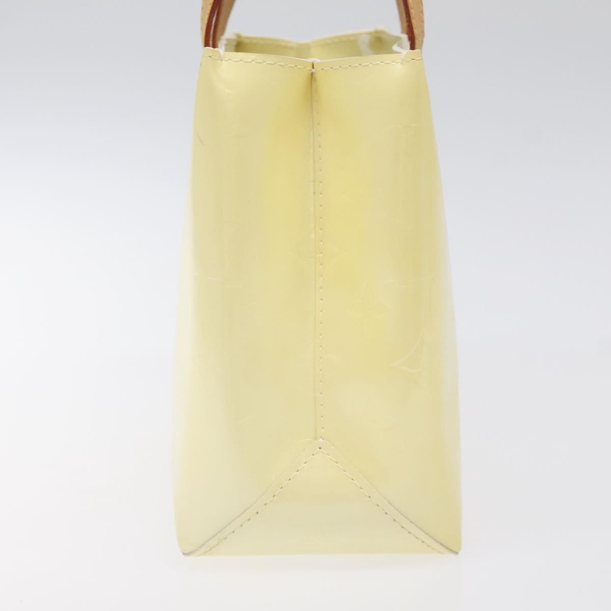 Louis Vuitton Reade Monogram Vernis Beige Patent_Leather Bag (Pre-Owned)