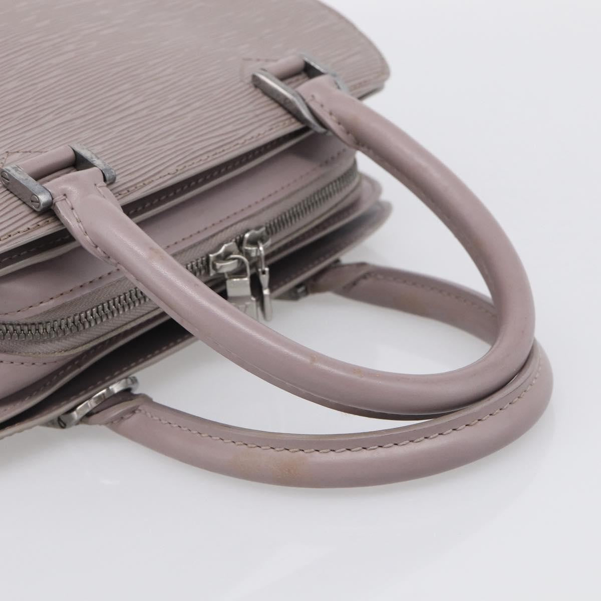 Louis Vuitton Pont Neuf Epi Leather Purple Leather Handbag (Pre-Owned)