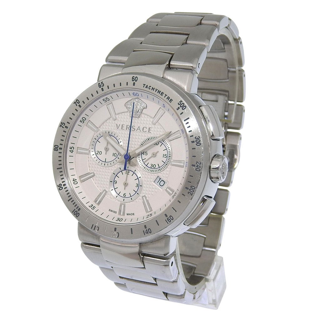 Versace Urban Mystique Chronograph Quartz Stainless Steel Watch (Pre-Owned)